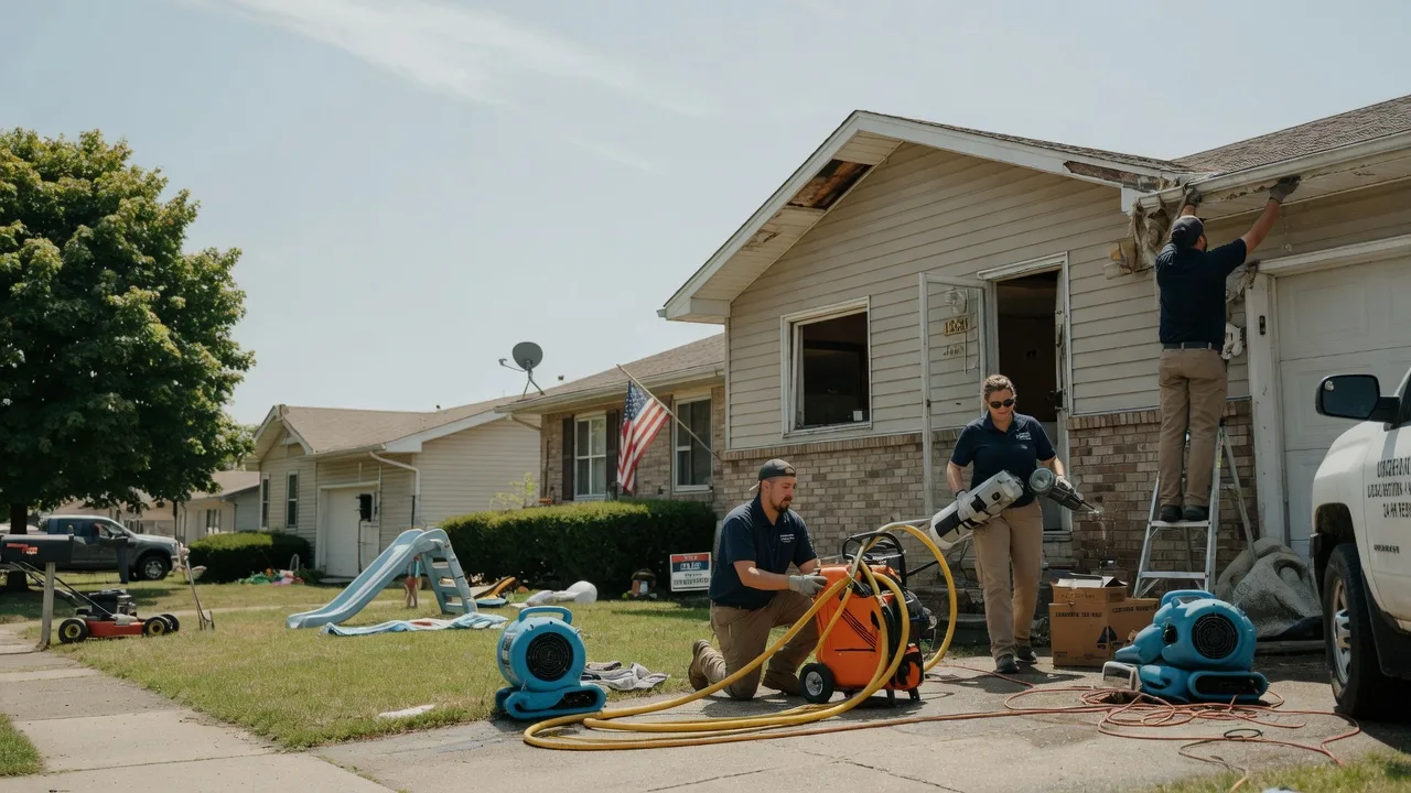 Water Damage Restoration in Rantoul, IL near me